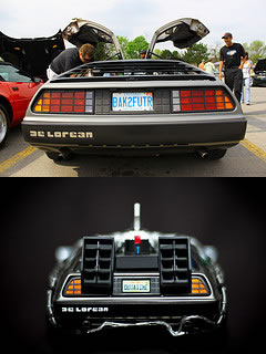 delorean time machine